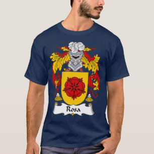 Camiseta Rosa Coat of Arms Family Crest