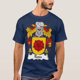Camiseta Rosa Coat of Arms Family Crest