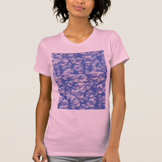 Camiseta Rosa con burbujas azules