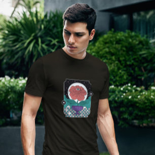Camiseta Rosa Con Ojo
