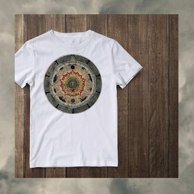 Camiseta Rosa cósmico Alquímica Mandala (Subido por el creador)