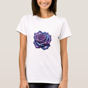 Camiseta Rosa cósmico - Bloom celeste en el espaci