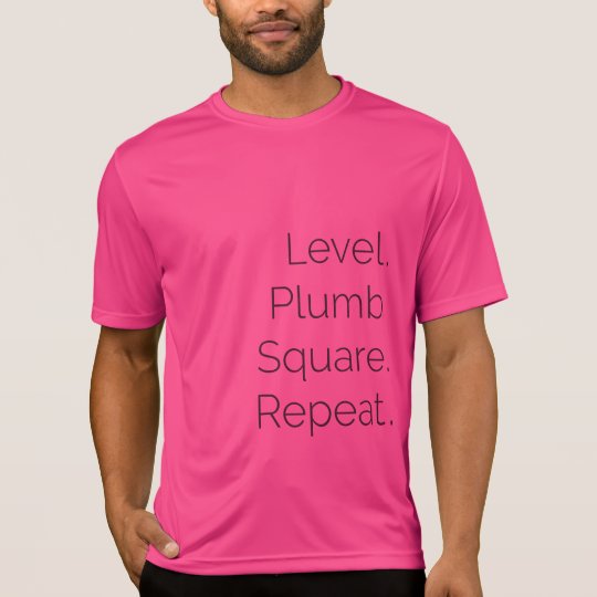 Camiseta Rosa cuadrado vertical llano de los SS del
