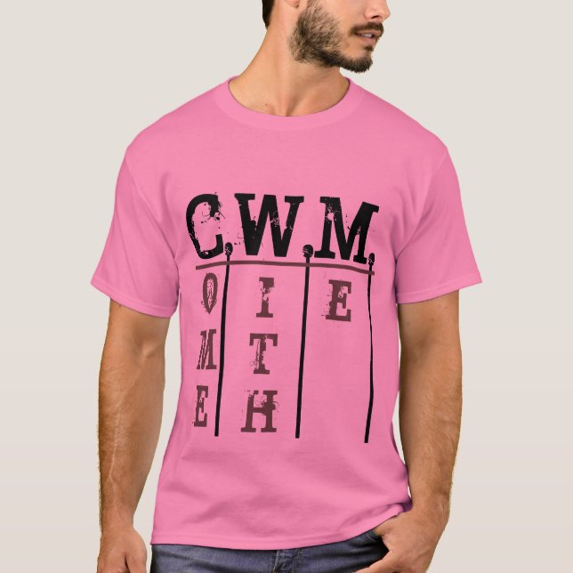 Camiseta Rosa CWM (Anverso)