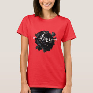 Camiseta Rosa de amor
