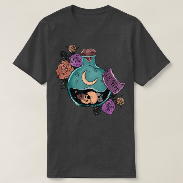 Camiseta Rosa de botella de veneno oscuro Twinkle Diamond S (Diseño del anverso)
