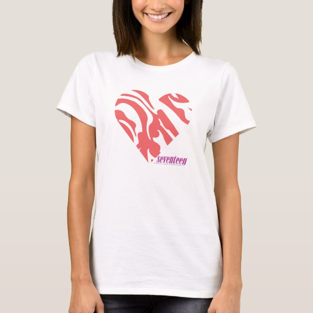 Camiseta Rosa de cebra 2 (Anverso)