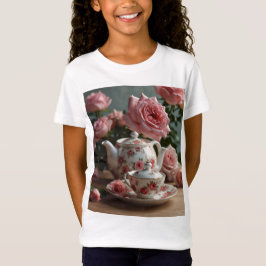 Camiseta Rosa de col rosa Tea T-Shirt
