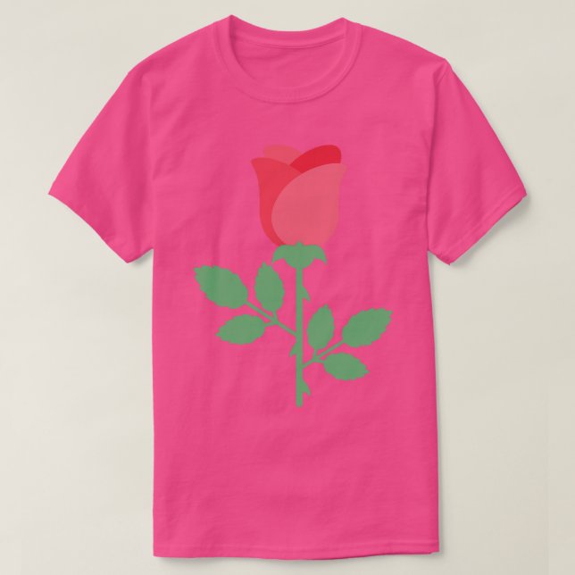Camiseta Rosa de color suave (Diseño del anverso)