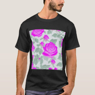 Camiseta Rosa de fantasma etéreo rosa