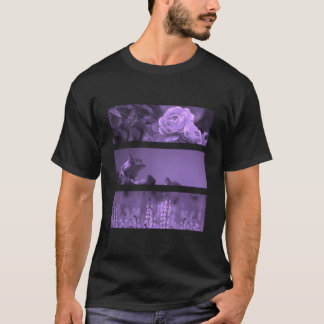 Camiseta Rosa De Flor De Verano De Moda Más Famosa Para Las