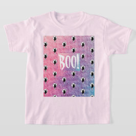 Camiseta rosa de Halloween para niños por el poeta