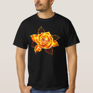 Camiseta Rosa de incendios en auge