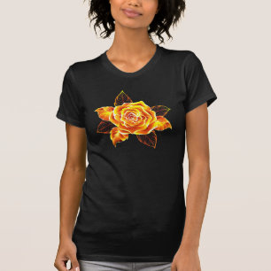 Camiseta Rosa de incendios en auge