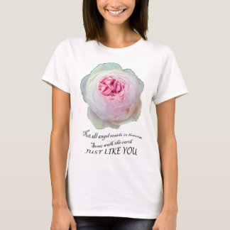 Camiseta Rosa de jardinería del Rosa del Jardín Inglés de l