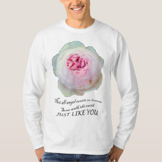 Camiseta Rosa de jardinería del Rosa del Jardín Inglés de l