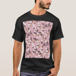 Camiseta Rosa de la flor del cerezo: primavera tensa