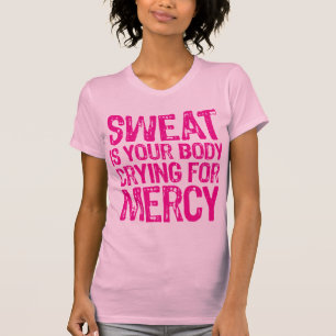 Camiseta Rosa de la misericordia del sudor