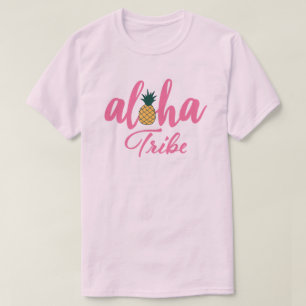 Camiseta Rosa de la tribu Aloha