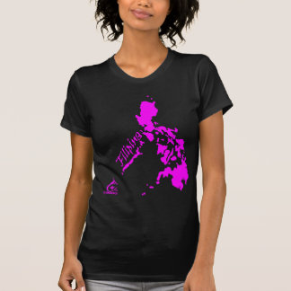 Camiseta Rosa de las islas filipinas de la filipina