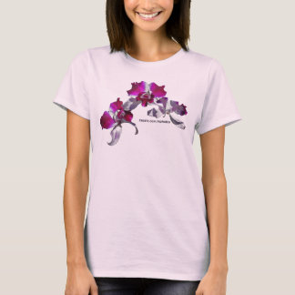 Camiseta Rosa de las orquídeas