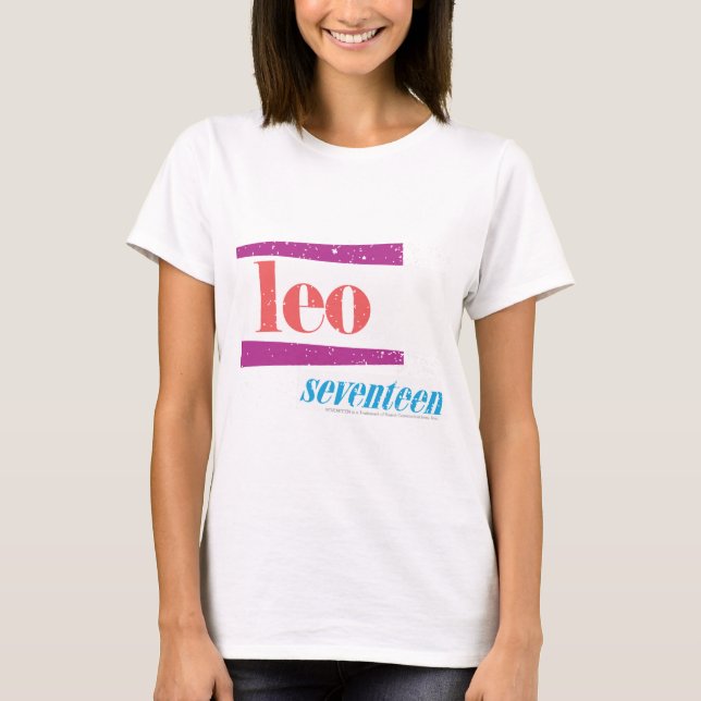 Camiseta Rosa de Leo (Anverso)