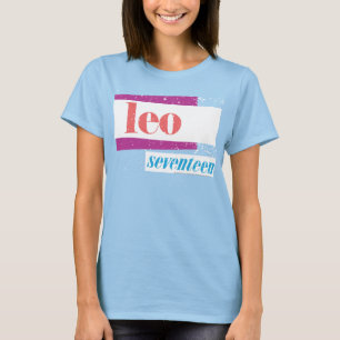 Camiseta Rosa de Leo