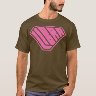 Camiseta Rosa de Libra SuperEmpoderado Zodiac