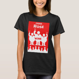 Camiseta Rosa de los Días Internacionales del Vino