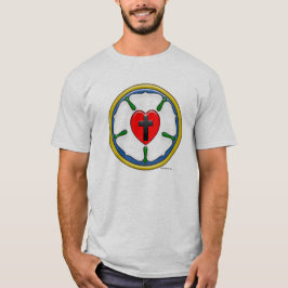 Camiseta Rosa de Lutero con relieve