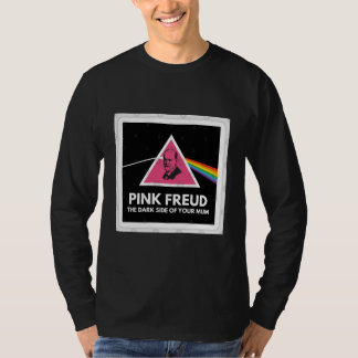 camiseta rosa de manga larga
