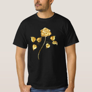 Camiseta Rosa de oro (rosa de oro)