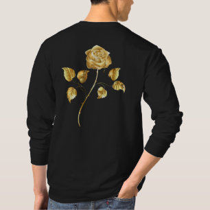Camiseta Rosa de oro (rosa de oro)