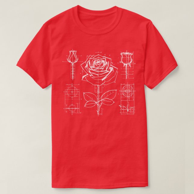 Camiseta rosa de plano 1 (Diseño del anverso)