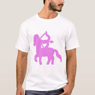 Camiseta rosa de Sagitario para signos de fuego