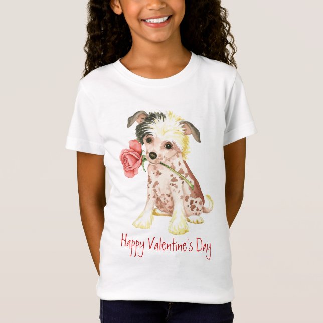 Camiseta Rosa de San Valentín (Anverso)