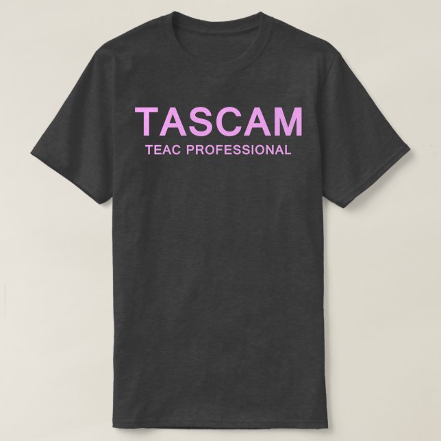 Camiseta Rosa de Tascam (Diseño del anverso)