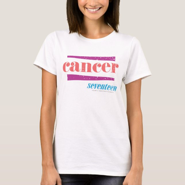 Camiseta Rosa del cáncer (Anverso)