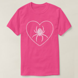 Camiseta rosa del corazón