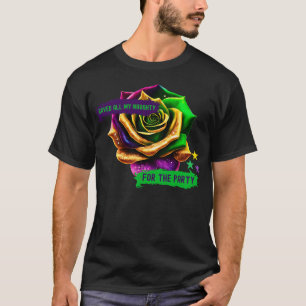 Camiseta Rosa del Desfile de Oro Verde Morado TShirt