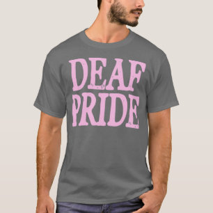 Camiseta Rosa del Orgullo Sordo