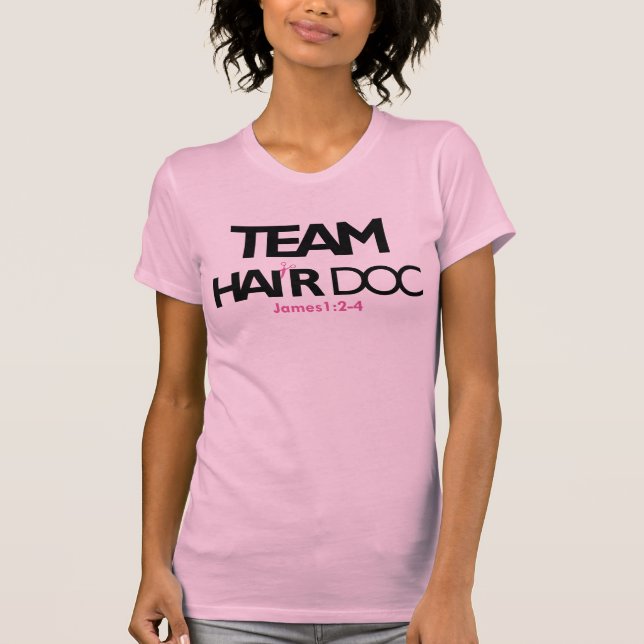 Camiseta Rosa del pelo doc. 911 del equipo (Racerback) (Anverso)
