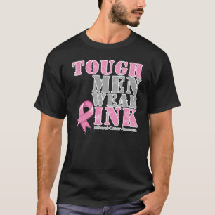 Camiseta Rosa duro del desgaste de hombres