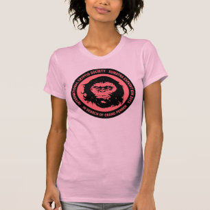 Camiseta Rosa EN BUSCA de ORANG PENDEK - Sumatra Bigfoot