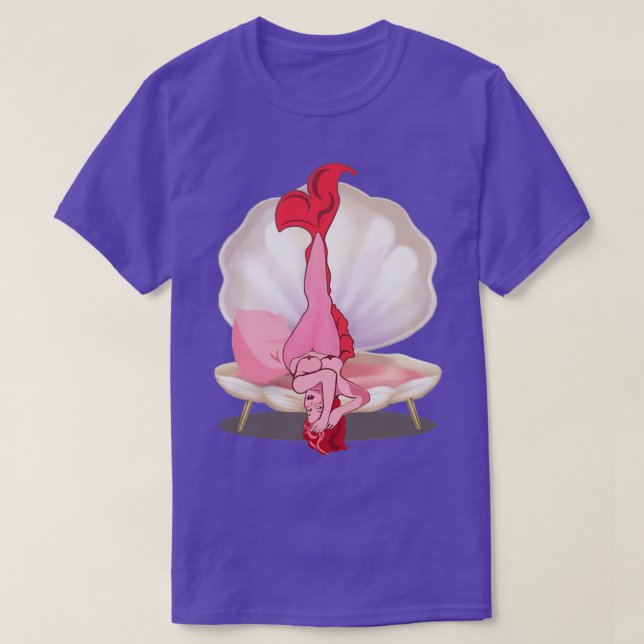 Camiseta Rosa en la alfombra (Diseño del anverso)