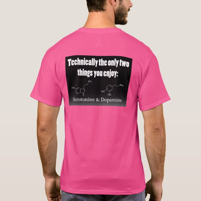 Camiseta rosa fabulosa y destrozada (Reverso)