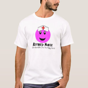 Camiseta Rosa feliz de la danza de los regalos jubilados de