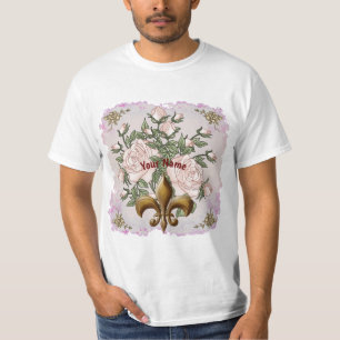 Camiseta Rosa Fleur De Lis
