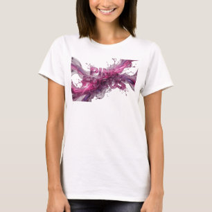 Camiseta rosa fresca PINK FOCUS Statement