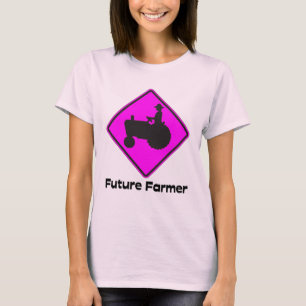 Camiseta Rosa futuro del granjero